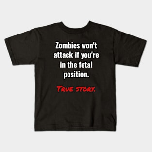 Zombies Won't Attack Kids T-Shirt